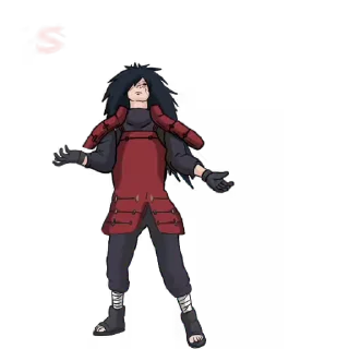 Sticker from the "Madara Uchiha | Мадара Учиха" sticker pack