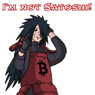 Sticker from the "Madara Uchiha | Мадара Учиха" sticker pack