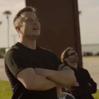 Стикер из набора "The great Elon Musk emotes 2"