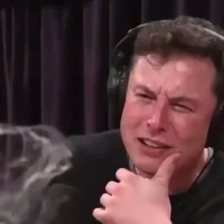 Стикер из набора "The great Elon Musk emotes 2"