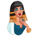 Telegram sticker pack "Cleopatra"