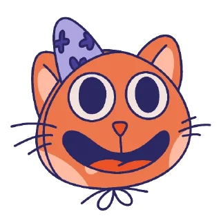 Telegram sticker pack "MOM The Cat"