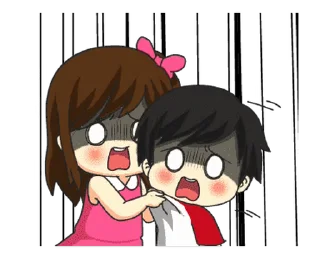 Sticker from the "Lovely Couple" sticker pack