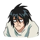 Sticker from the "Death Note" sticker pack