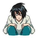 Sticker from the "Death Note" sticker pack