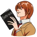 Sticker from the "Death Note" sticker pack