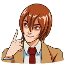 Sticker from the "Death Note" sticker pack