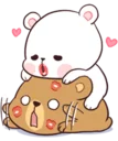 Telegram sticker pack "Bears in Love"