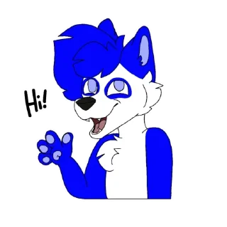 Telegram sticker pack "Dery The Fox"