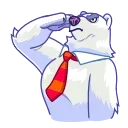 Sticker from the "Polar Bear" sticker pack