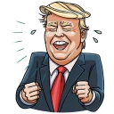 Telegram sticker pack "Mr. Trump"