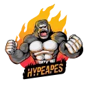 Sticker from the "HypeApes" sticker pack