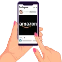 Sticker from the "Top 100 Amazon" sticker pack