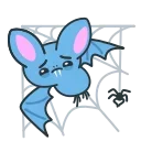 Sticker from the "Fang the Bat" sticker pack