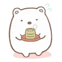 Sticker from the "すみっコぐらし" sticker pack