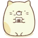 Sticker from the "すみっコぐらし" sticker pack