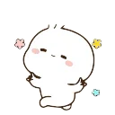 Sticker from the "Anna Mochi" sticker pack