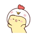 Sticker from the "Anna Mochi" sticker pack