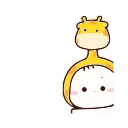 Sticker from the "Anna Mochi" sticker pack