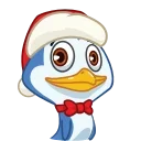 Sticker from the "Penguinissimo" sticker pack