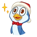 Sticker from the "Penguinissimo" sticker pack