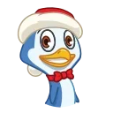 Sticker from the "Penguinissimo" sticker pack