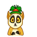 Sticker from the "Lemur" sticker pack