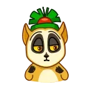 Sticker from the "Lemur" sticker pack