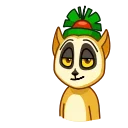 Sticker from the "Lemur" sticker pack