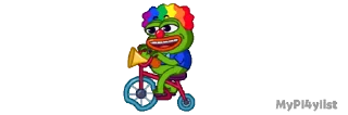 Sticker from the "Mini pepe" sticker pack