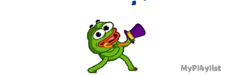 Sticker from the "Mini pepe" sticker pack