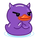 Sticker from the "Duck" sticker pack