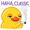 Sticker from the "Duck" sticker pack