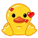 Sticker from the "Duck" sticker pack