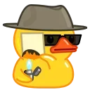 Стикер из набора "Duck"