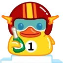 Sticker from the "Duck" sticker pack