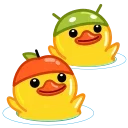 Sticker from the "Duck" sticker pack