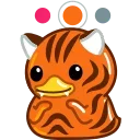 Sticker from the "Duck" sticker pack