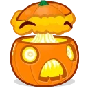 Sticker from the "Halloween Pumpkin" sticker pack