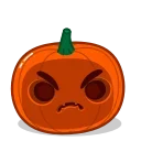 Sticker from the "Halloween Pumpkin" sticker pack