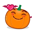 Sticker from the "Halloween Pumpkin" sticker pack