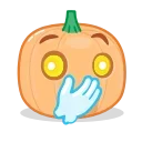 Sticker from the "Halloween Pumpkin" sticker pack