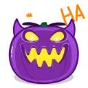 Sticker from the "Halloween Pumpkin" sticker pack