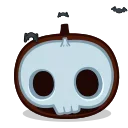 Sticker from the "Halloween Pumpkin" sticker pack