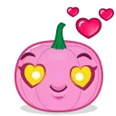 Sticker from the "Halloween Pumpkin" sticker pack