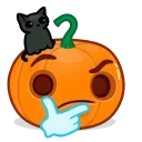 Sticker from the "Halloween Pumpkin" sticker pack