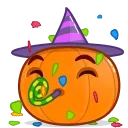 Sticker from the "Halloween Pumpkin" sticker pack