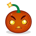 Sticker from the "Halloween Pumpkin" sticker pack