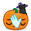 Sticker from the "Halloween Pumpkin" sticker pack