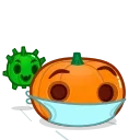 Sticker from the "Halloween Pumpkin" sticker pack